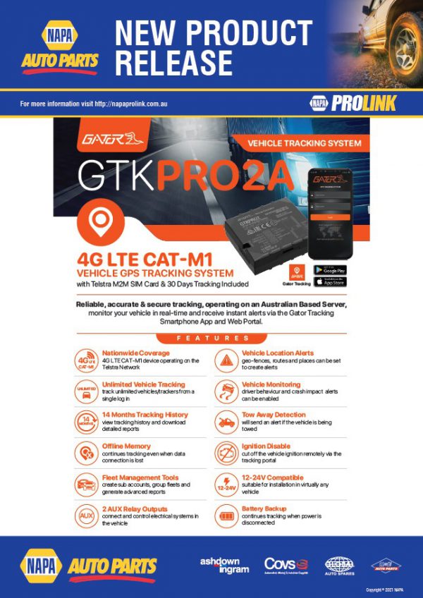 Gator Vehicle Tracking System NAPA Auto Parts