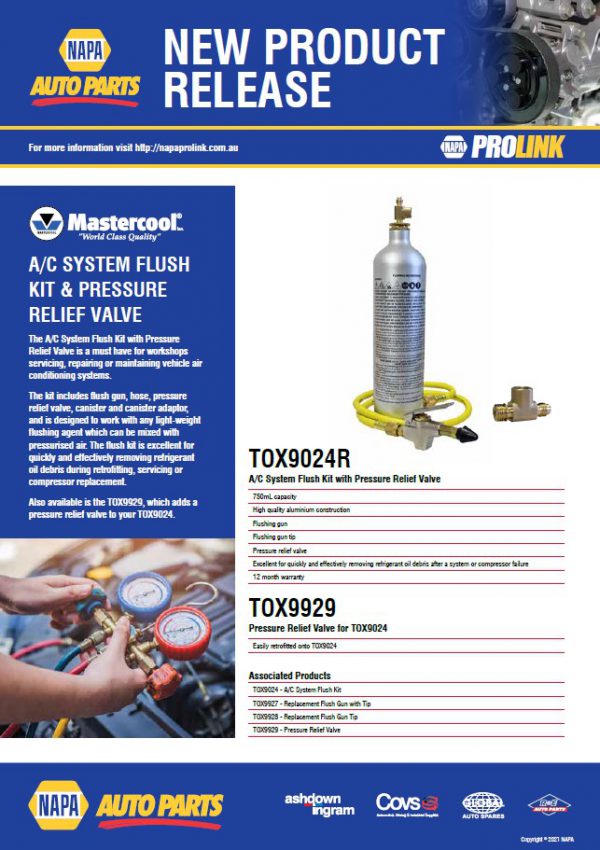 Mastercool A/C System Flush Kit NAPA Auto Parts