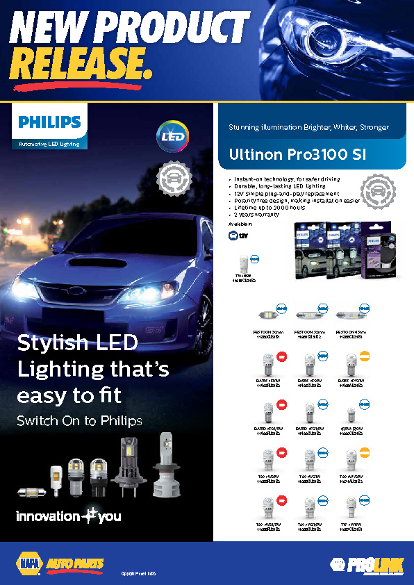 Send a Signal with the Philips Ultinon Pro3100